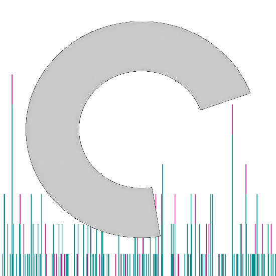 criterion logo overlaid over bar chart